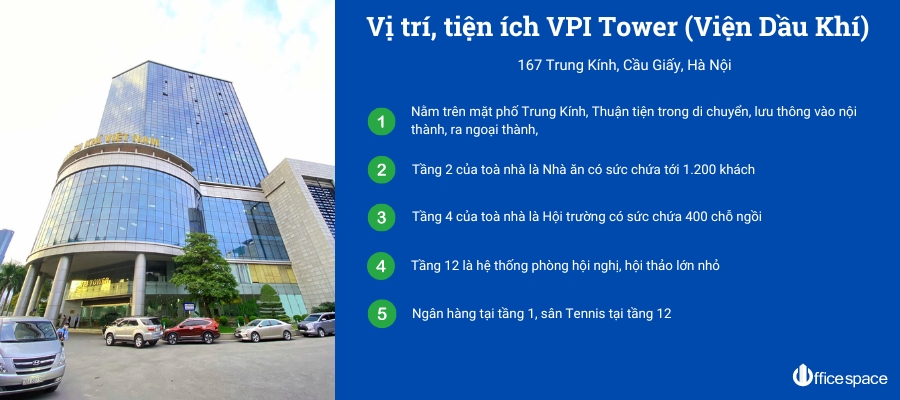 VPI Tower (Viện Dầu Khí) 6 Tiện ích Vuaboss hoat dong VPI tower (Viện Dầu Khí)