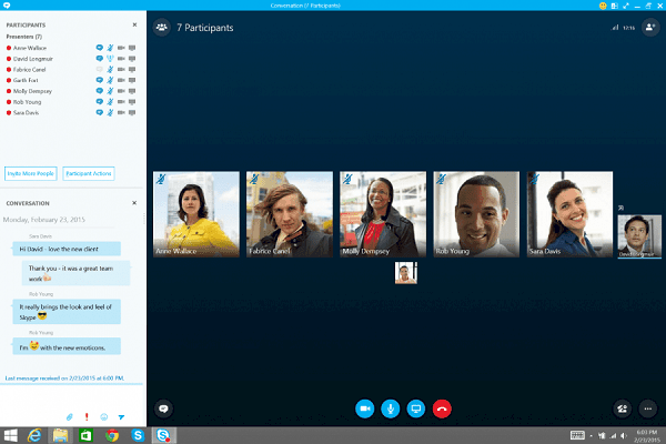 Phần mềm họp trực tuyến 5 Họp trực tuyến bằng Skype