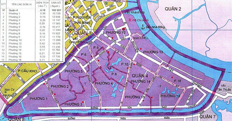 Bản đồ quy hoạch TP HCM 5 Bản đồ quy hoạch Quận 4
