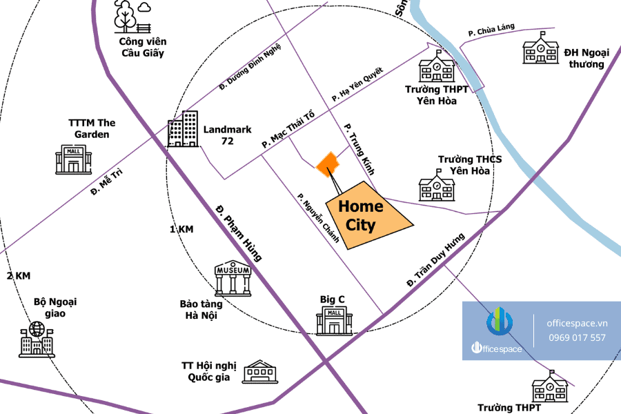 Home City Trung Kính 2 Home City 177 Trung Kinh Vuaboss hiện đang mở