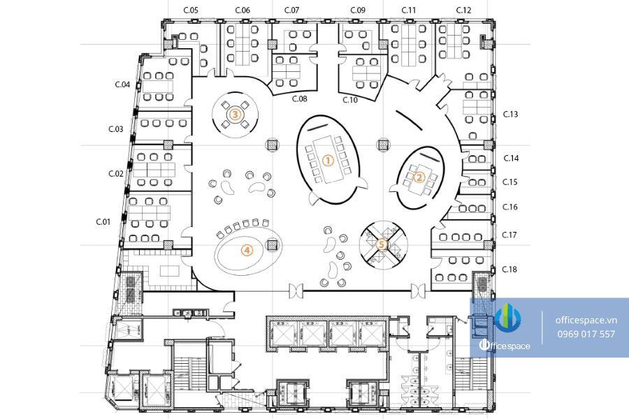 Vuaboss online link đăng ký Coninco Tower - Hilink 4 Vuaboss online link đăng ký Coninco Tower Hilink officespace
